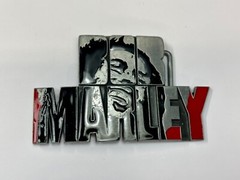 BOB MARLEY Block Letters Jamaica Reggae Beautiful Music Art Belt Buckles