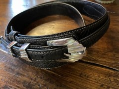 Alexander Kalifano James Reid Style Sterling Silver Belt Buckle 40-42-1.3/8–.75✅