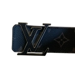 LOUIS VUITTON LOUIS VUITTON Belt M0157 Gray Size: 85 34