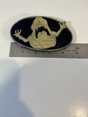 Ghostbusters 2010 SLIMER Ghost 3D Belt Buckle Glow-In-Dark RARE