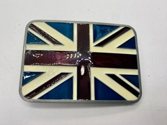 Great Britain Union Flag British Jack United Kingdom Patriotic Belt Buckle