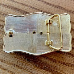 Unique Abraham Lincoln Skull Hobo Nickel Cut Out Coin Design Belt Buckle