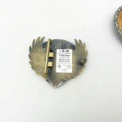 Pewter Belt Buckle V-Twin Power American Pride Motorcycle Biker Flag Eagle Wings