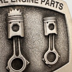 John Deere Engine Parts Belt Buckle 1996 Spec Cast Limited Edition 1751/2000 USA
