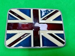 Great Britain Union Flag British Jack United Kingdom Patriotic Belt Buckle