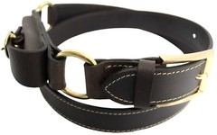 Double Ring with Pouch Leather Hobble Belt Chestnut NEW – All Sizes