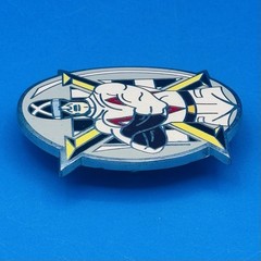 Vintage 2001 Speed Racer Belt Buckle Racing Theme Enamel Oval Cartoon Hero
