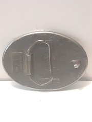 Flying Goose Western Belt Buckle Brass Great American Buckle Co Chicago 1980