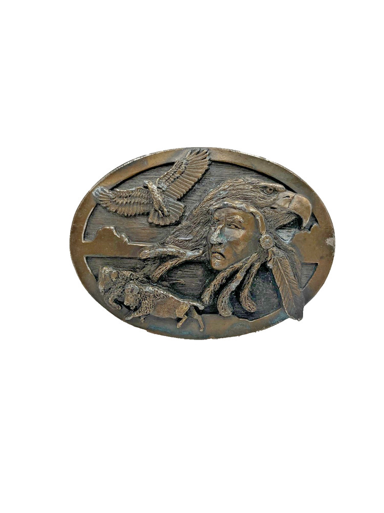 1989 Arroyo Grande Buckle Company  » Chief Free Spirit » Belt Buckle