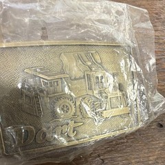Dart Bronze Antique Finish Men&rsquo;s Truck Industrial Vintage Belt Buckle