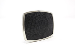 Alligator Belt Buckle, Exotic Belt Buckle, ( 1.5 ») Removable Western Buckle