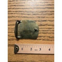Vintage Brass Pacific Northwest Coast 1st Nations Haida Belt Buckle