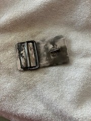 Vintage Modern Modernist Abstract Belt Buckle Brutalist