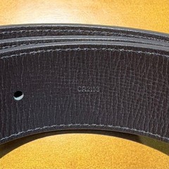 Louis Vuitton Pre-Owned Belt Suntulle Initial Utah Leather