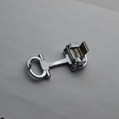 Salvatore Ferragamo Alloy Belt Buckle Silver for 3.5cm leather strap Unisex