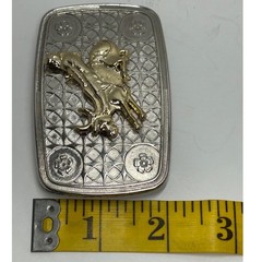 Western Cowboy Rodeo Bucking Bull Rider Belt Buckle Silver Tone Gold Tone