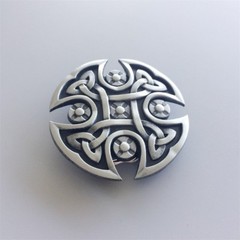 New Vintage Style Celtic Cross Knot Belt Buckle Boucle de Ceinture