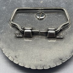 M&F Western Nocona Silver Star & Filigree Swirl Oval Belt Buckle