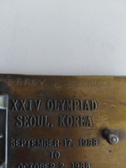 1988 UNITED STATES SHOOTING TEAM BELT BUCKLE – XXIV OLYMPIAD – SEOUL KOREA GW17