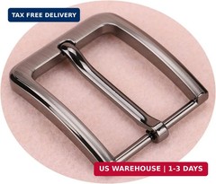 1.5 Inches (38-40 mm) Belt Buckle Single Prong Square Replacement Buckle for Men