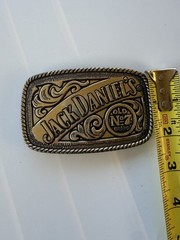 Vintage Collectible Jack Daniel&rsquo;s Old No. 7 Brand 2005 Belt Buckle