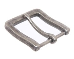 1 1/2&Prime; (38 mm) Single Prong Square Belt Buckle