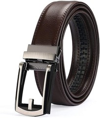 Chemstar Men&rsquo;s Comfort Genuine Leather Belt with 27-46 inches, Belt-7