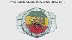 Reggae Rasta Belt Buckles Rastafarian Dub Music Culture Metal Lion of Judah Gift