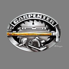 Carpenter Carpenter Carpenter Carpenter Buckle Belt Buckle Tool *217
