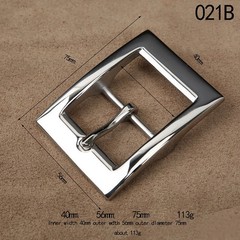Retro Style Solid Stainless Steel/Brass Belt Buckle for Making Belt Accessories