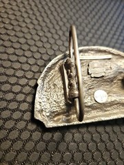 1989 Vintage Budweiser Beer Clydesdales Anhauser Collectible Belt Buckle