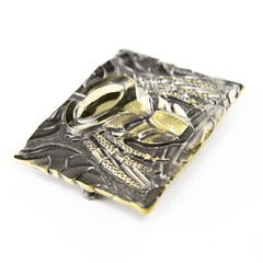 Belt buckle Predator, Extraterrestrial monster trophy Hunter, The Yautja monster