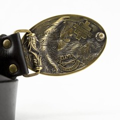 Belt buckle Trout, fisherman Salmoninae brass buckle, fisherman gift, anglers