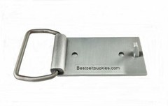 1&Prime; Belt Buckle Blank Snap On Flat Hardware Add Buckle DIY Slumping Fusing