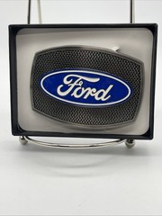 FORD OVAL GRILLE ENAMEL BELT BUCKLE OFFICIALLY LICENSED PRODUCT
