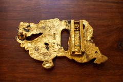 Fire-Breathing Dragon belt buckle – Bronze plated – Chinese New Year 2024