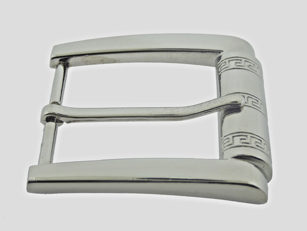 Pin Belt Buckles for Men&rsquo;s Fit 1.50″ inch 40mm Belt Silver Stainless Steel prong