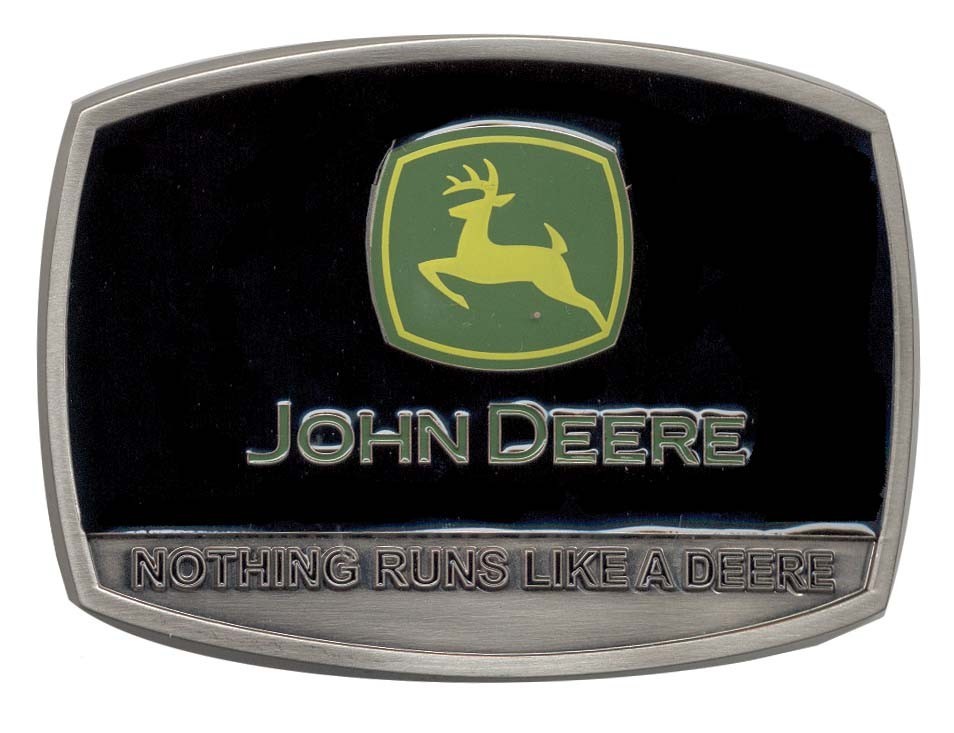 JOHN DEERE Belt Buckle, NEW RARE Not Made Anymore!