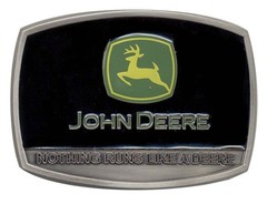 JOHN DEERE Belt Buckle, NEW RARE Not Made Anymore!