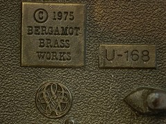1975 Falstaff Belt Buckle Beer Alcohol Advertising U-168 Beramot Brass Works