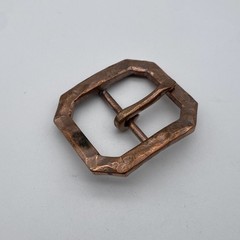 36mm Red Copper Buckle Men&rsquo;s Stylish Belt Buckle Leather Hardwares