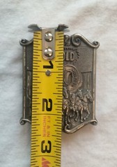 2 Vintage Belt Buckles One Schlitz 40 Horse And A O&rsquo;s Gold 40 Horse Hitch…