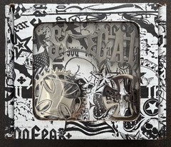 NO FEAR SO CAL BELT BUCKLE GIFTBOX 3PK BOTTLE OPENER SPROCKET IRON CROSS VTG Y2K