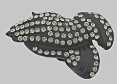 Praying Hands Belt Buckles New Men Women Black Metal Iced Blinged Style Cowgirl