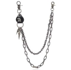 Biker Waist Chain Leather Eagle Claws