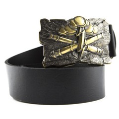 Brass belt buckle Gods of war, Military field artillery cannons, Rocket Forces