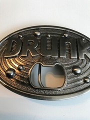 Bottle Opener Belt Buckle Beer Budweiser Heineken Pabst Coors Miller Michelob