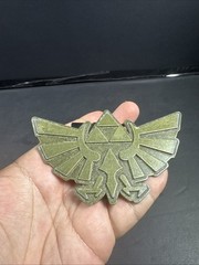 The Legend Of Zelda Belt Buckle Nintendo Gold 2016 Rare
