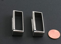 New 1 1/2&Prime; 38mm belt keeper(2 pcs set)(#52B) for man/women brush nickel finish
