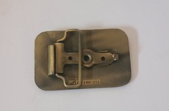 vintage 1980 belt buckle Chatham RODEO southwestern COWBOY native american